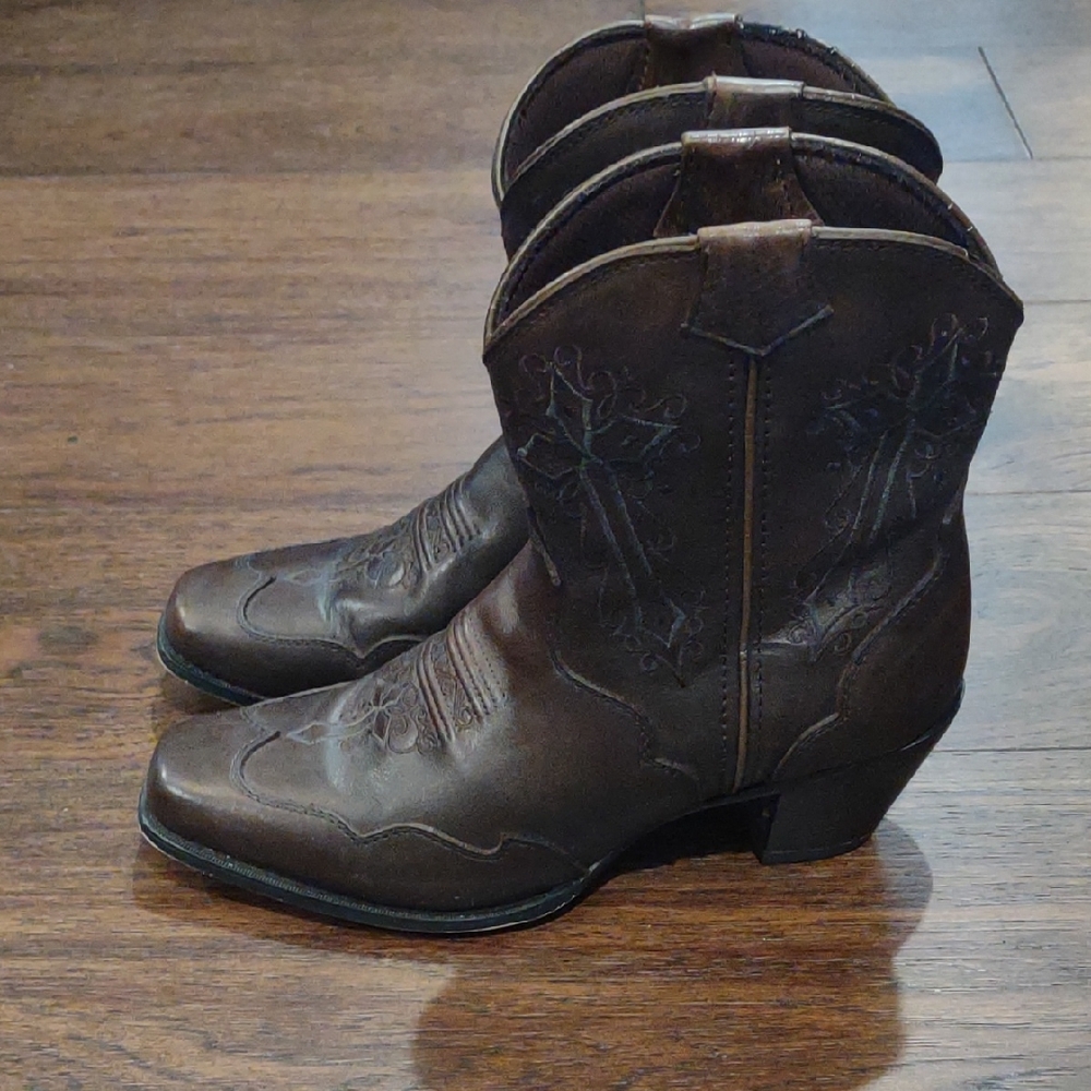 Brown Western Cowboy Boots